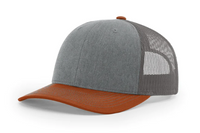 Custom Leather Patch Richardson 112 Style Hat + Your Logo