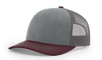 Custom Leather Patch Richardson 112 Style Hat + Your Logo