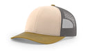 Custom Leather Patch Richardson 112 Style Hat + Your Logo