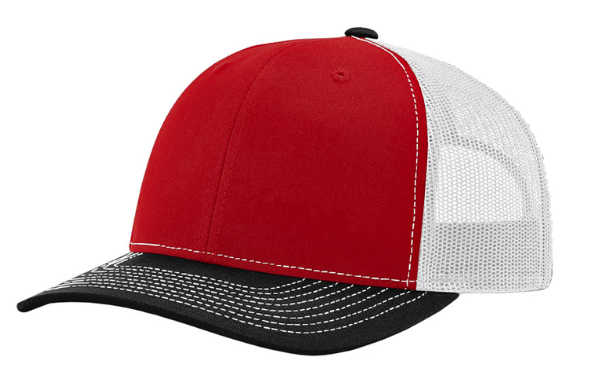 Custom Leather Patch Richardson 112 Style Hat + Your Logo