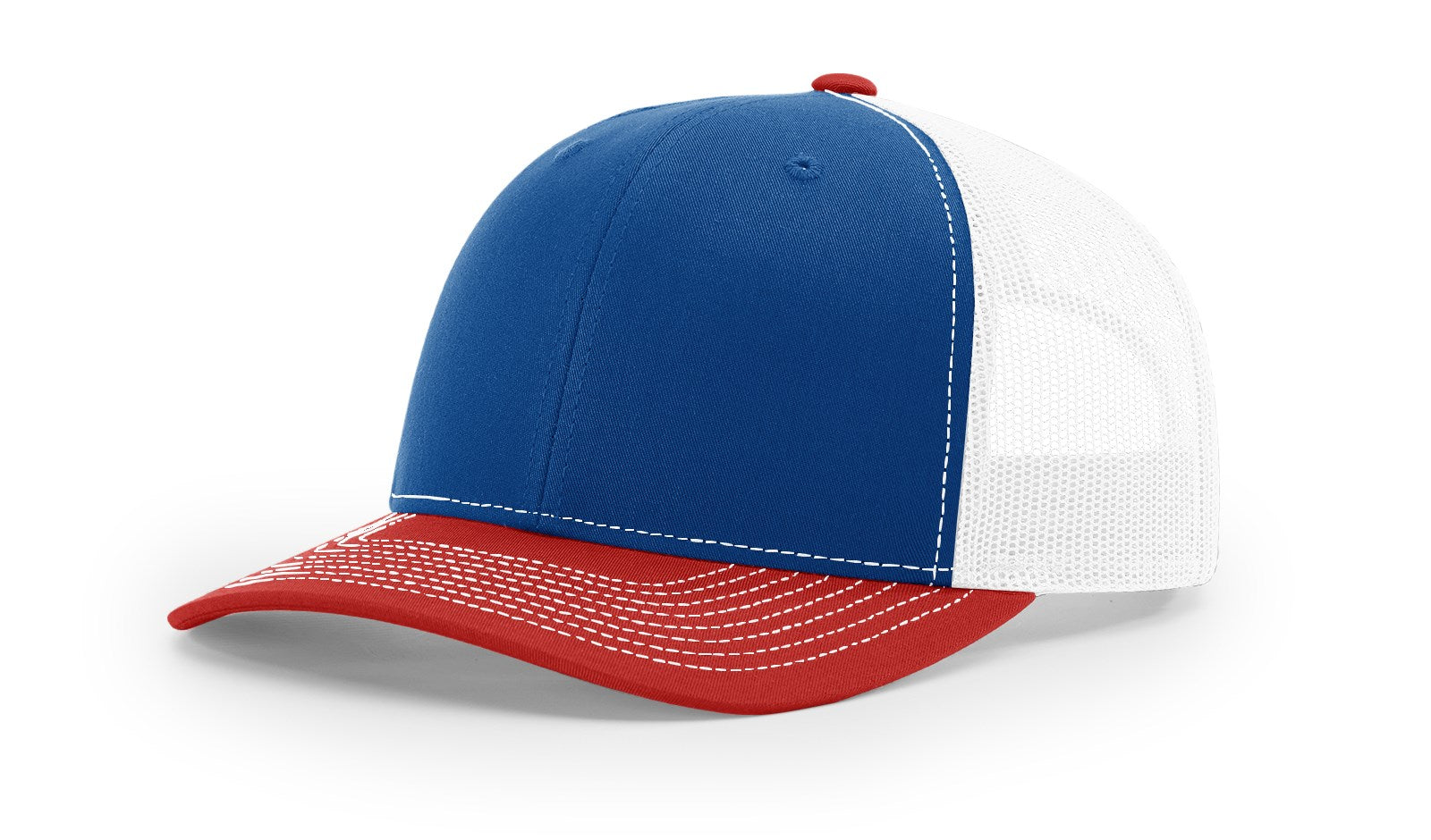 Custom Leather Patch Richardson 112 Style Hat + Your Logo