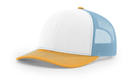 Custom Leather Patch Richardson 112 Style Hat + Your Logo