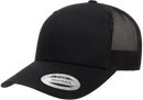 Custom Leather Patch Yupoong Classic 6606 Style Hat + Your Logo