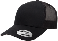 Custom Leather Patch Yupoong Classic 6606 Style Hat + Your Logo