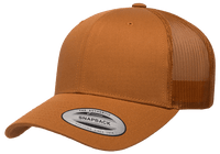 Custom Leather Patch Yupoong Classic 6606 Style Hat + Your Logo