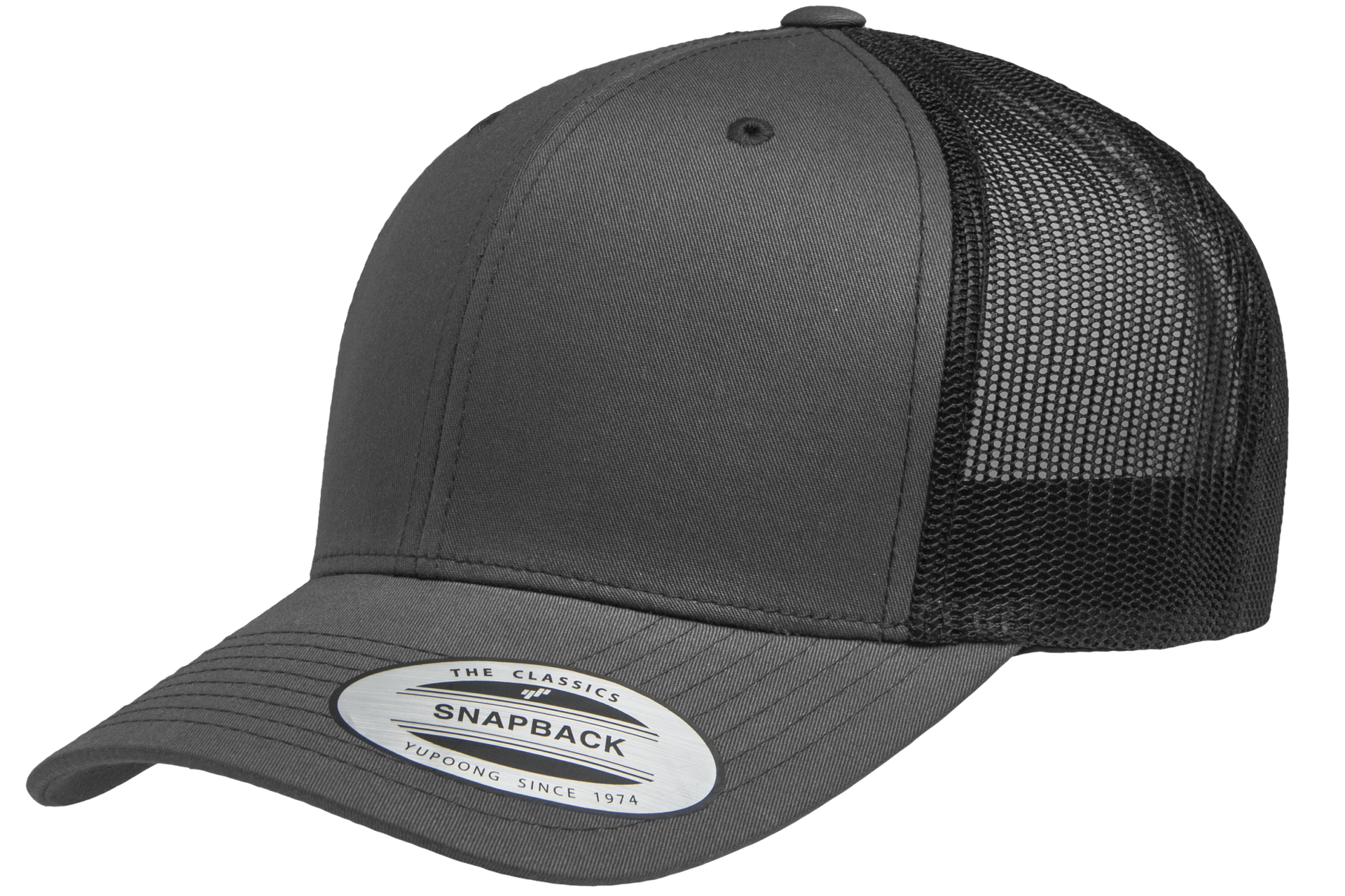 Custom Leather Patch Yupoong Classic 6606 Style Hat + Your Logo
