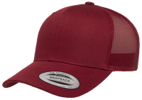 Custom Leather Patch Yupoong Classic 6606 Style Hat + Your Logo