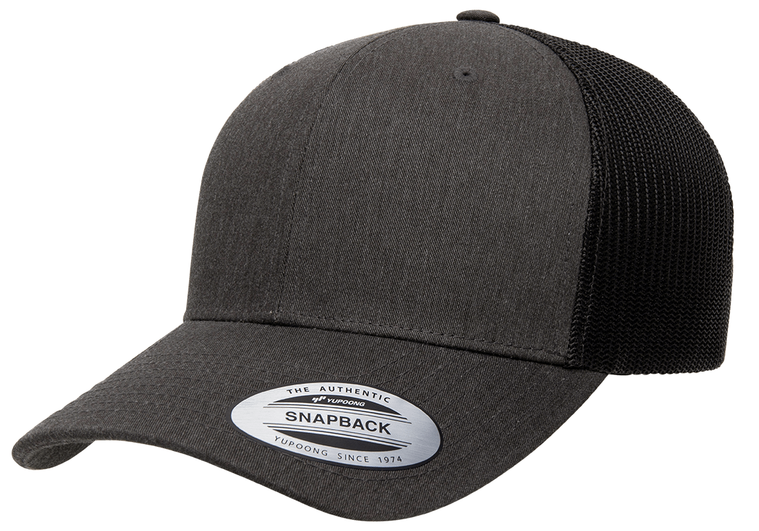 Custom Leather Patch Yupoong Classic 6606 Style Hat + Your Logo