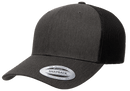Custom Leather Patch Yupoong Classic 6606 Style Hat + Your Logo