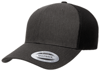 Custom Leather Patch Yupoong Classic 6606 Style Hat + Your Logo