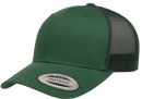 Custom Leather Patch Yupoong Classic 6606 Style Hat + Your Logo