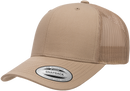 Custom Leather Patch Yupoong Classic 6606 Style Hat + Your Logo