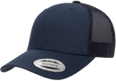 Custom Leather Patch Yupoong Classic 6606 Style Hat + Your Logo