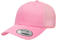 Custom Leather Patch Yupoong Classic 6606 Style Hat + Your Logo