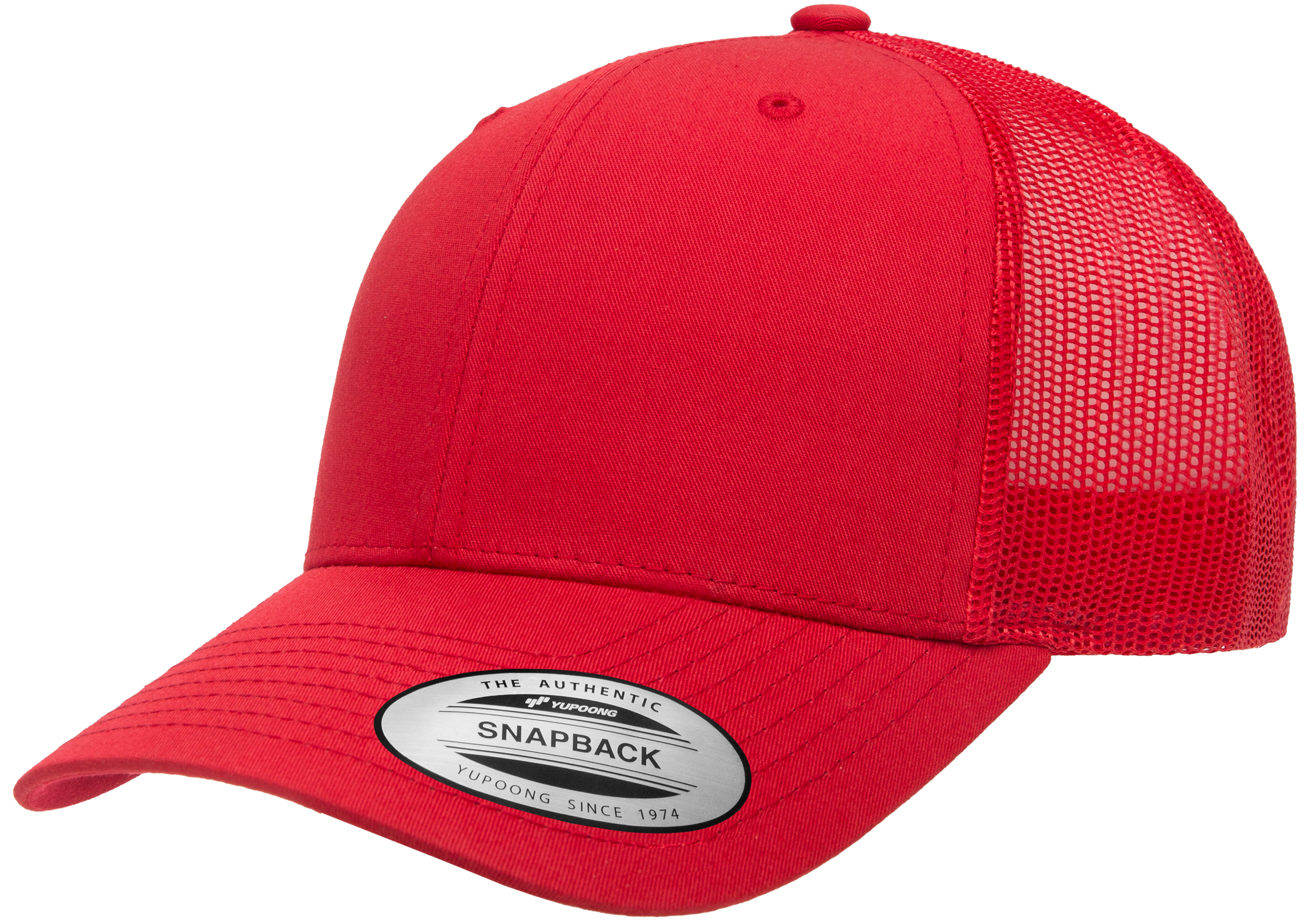 Custom Leather Patch Yupoong Classic 6606 Style Hat + Your Logo