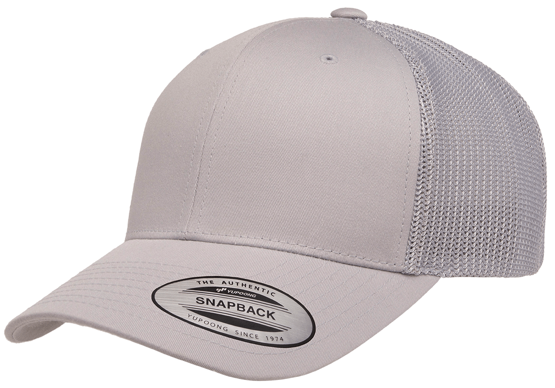 Custom Leather Patch Yupoong Classic 6606 Style Hat + Your Logo